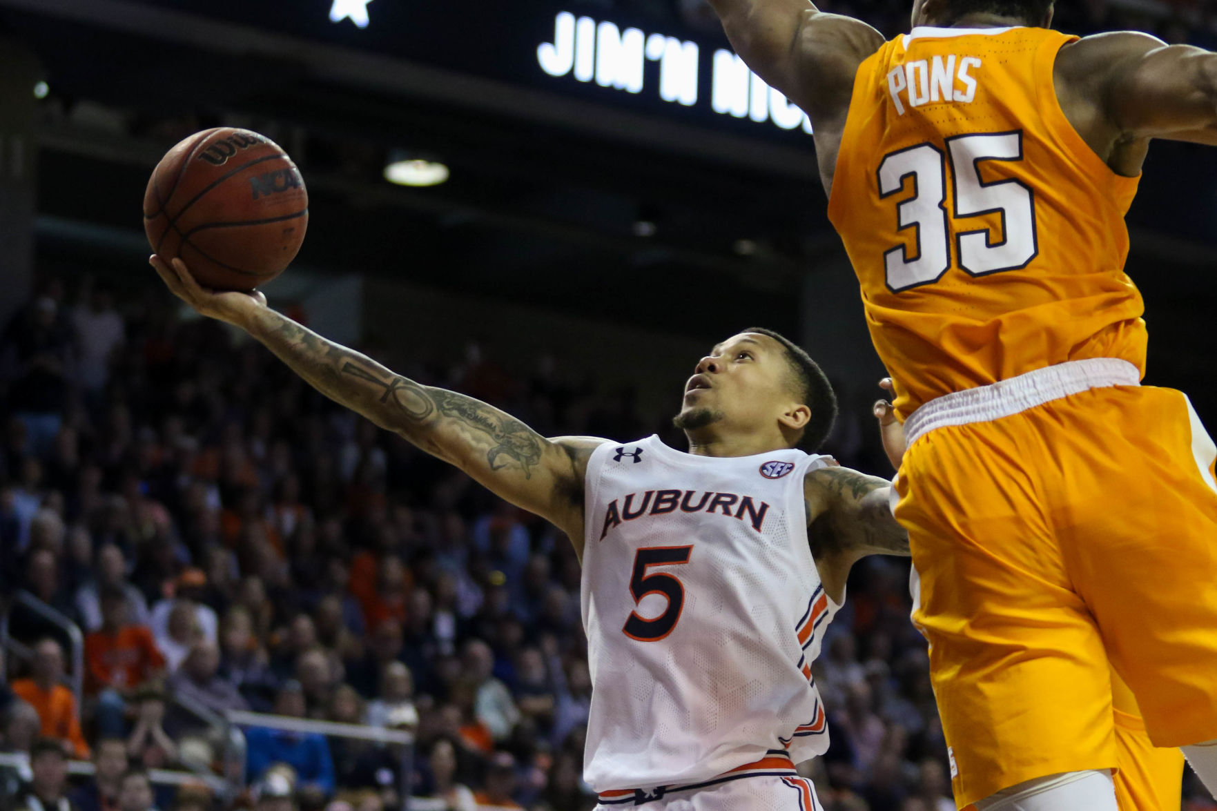 Auburn vs. Tennessee men's basketball